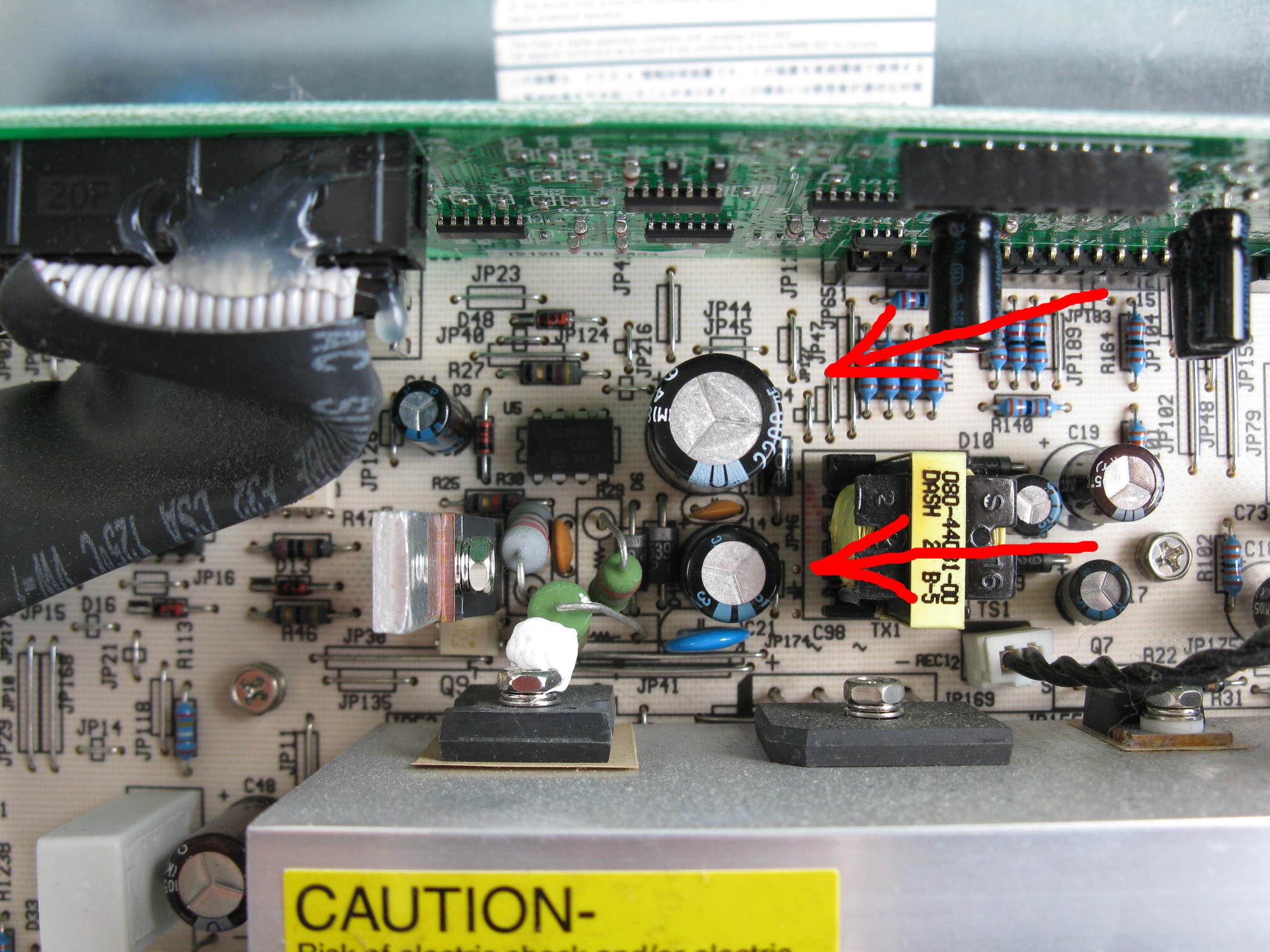 Powerware 9120 700VA UPS: DC bus fault
